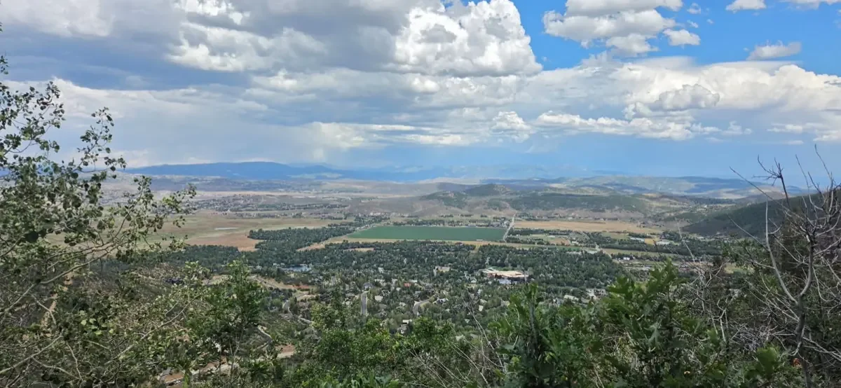 Park city basin overlook
