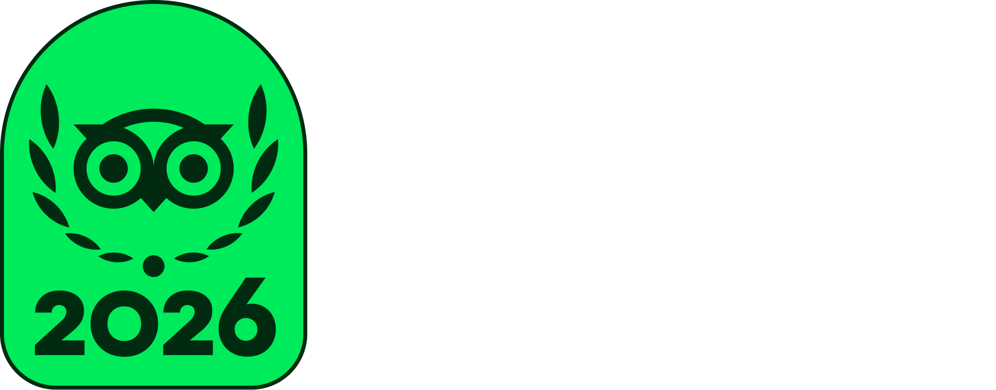 Tripadvisor Travelers' Choice 2026 winner