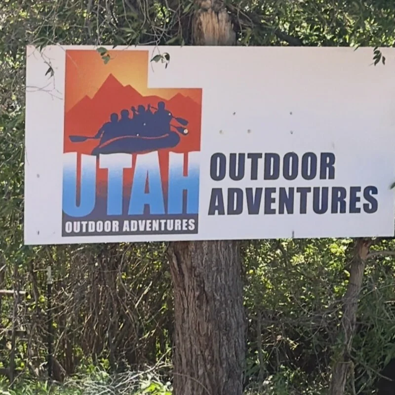 Look for this sign as you arrive